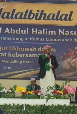 Semarak Halalbihalal KH Abdul Halim Nasution Perkuat Dukungan bagi Dr Sori Monang Rangkuti